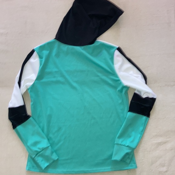 Light Weight Hoodie with Sheer Cutouts size M - Picture 2 of 5